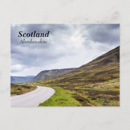 Cartão Postal Terras Altas da Escócia Aberdeenshire