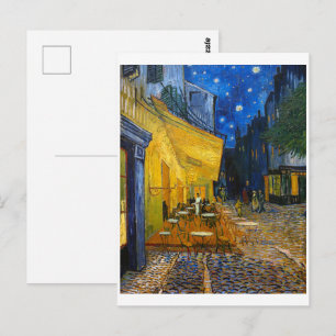 Cartão Postal Térrea do Café à Noite   Van Gogh  