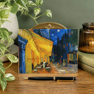 Cartão Postal Térreo do Café de Van Gogh à Noite