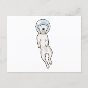 Cartão Postal Terrier Espacial Bull