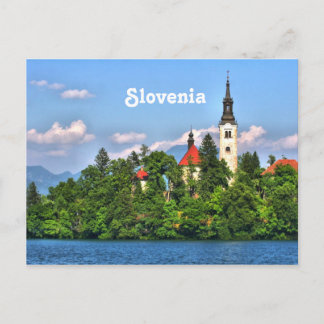 Cartão Postal Território da Eslovênia