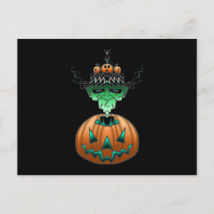 Cartão Postal Terror Punk do Halloween