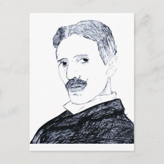 Cartão Postal Tesla