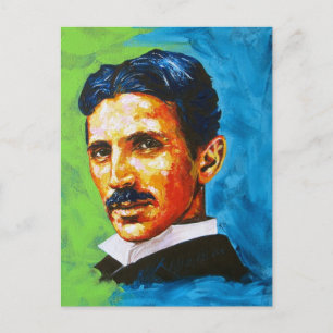 Cartão Postal Tesla