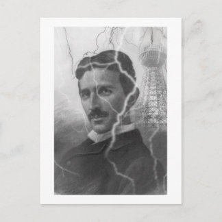 Cartão Postal Tesla, O Homem Relâmpago