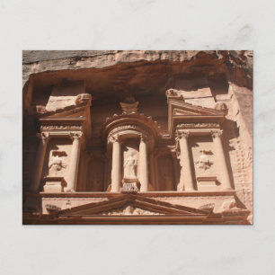 Cartão Postal tesouro de pedra petra