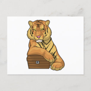 Cartão Postal Tesouro do tigre