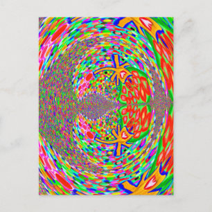 Cartão Postal Tesouro escondido sob Mar - Mitologia Indiana