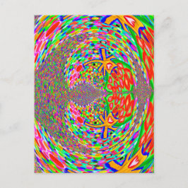 Cartão Postal Tesouro escondido sob Mar - Mitologia Indiana