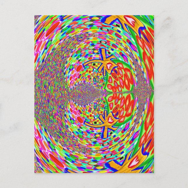 Cartão Postal Tesouro escondido sob Mar - Mitologia Indiana (Frente)