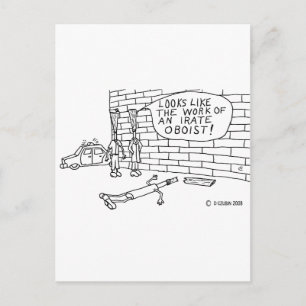 Cartão Postal Teste de parede