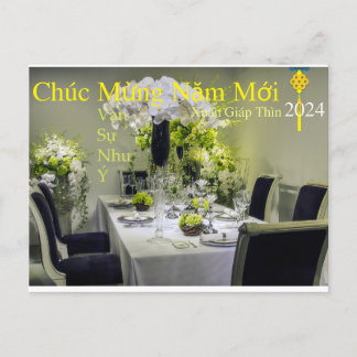 Cartão Postal Tet Chúc Mua Năm Mconsigo Feliz ano novo Xuân 2024