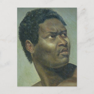 Cartão Postal Tête de Nègre (chefe de um negro) por Gros