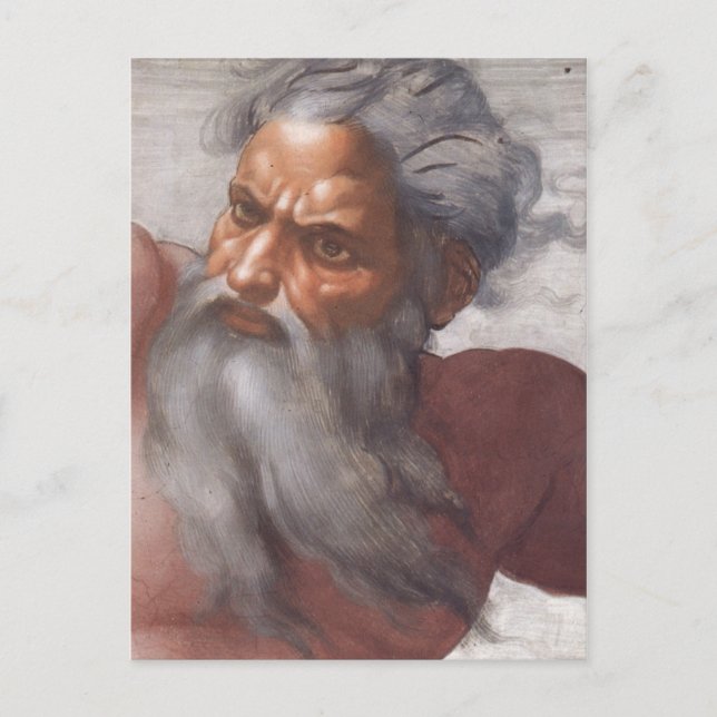 Cartão Postal Teto da Capela Sistina (Frente)