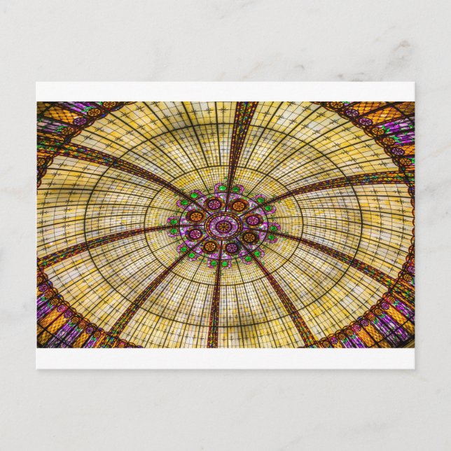 Cartão Postal Teto do Hotel Paris em Las Vegas (Frente)