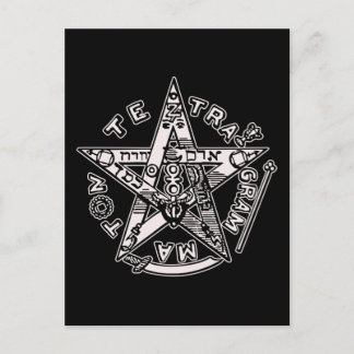 Cartão Postal Tetragrammaton (O Nome Infalível)