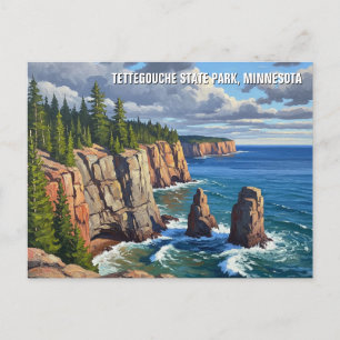 Cartão Postal Tettegouche State Park Minnesota Viagem