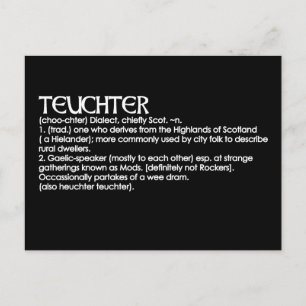 Cartão Postal Teuchter