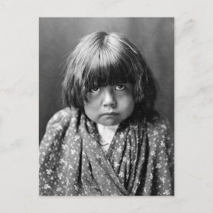Cartão Postal Tewa Indian Girl, 1905