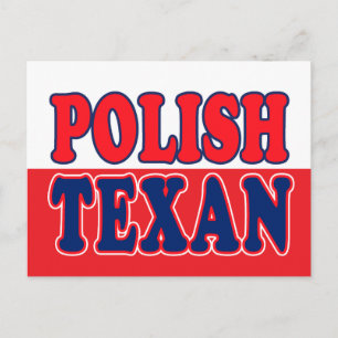 Cartão Postal Texano polonês