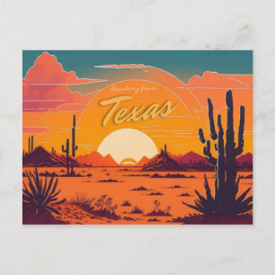 Cartão Postal Texas