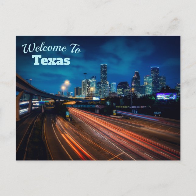 Cartão Postal Texas (Frente)