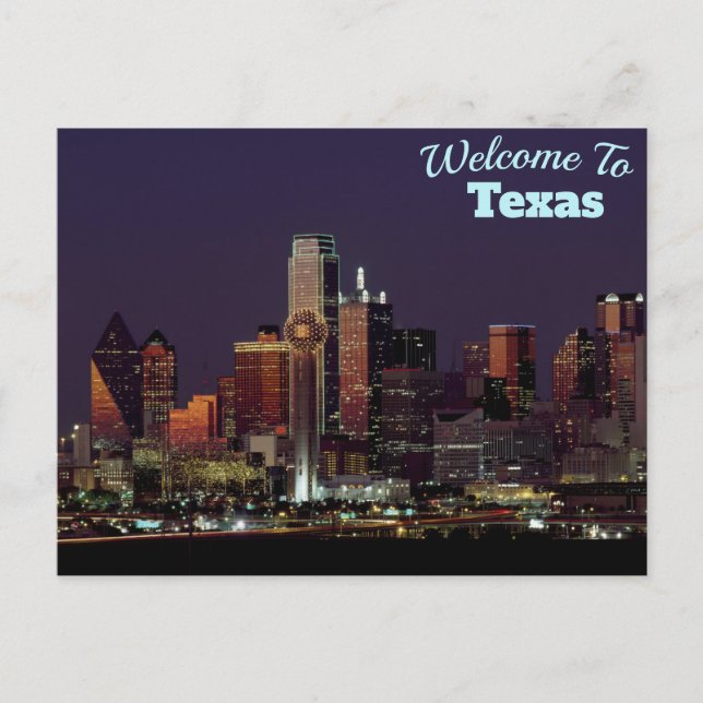 Cartão Postal Texas (Frente)