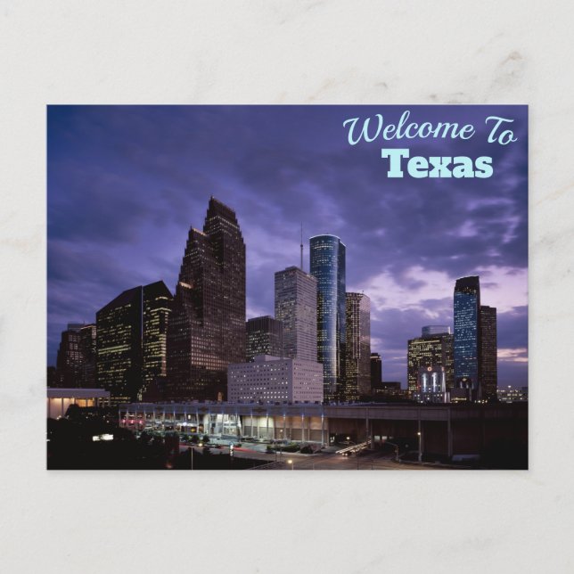Cartão Postal Texas (Frente)