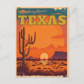 Cartão Postal Texas