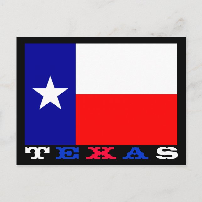 Cartão Postal Texas (Frente)