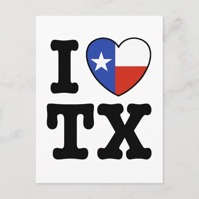 Cartão Postal Texas (Frente)