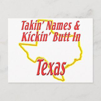 Cartão Postal Texas - Bumbum