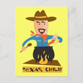 Cartão Postal Texas Chili