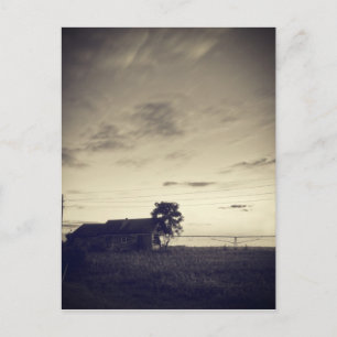 Cartão Postal Texas Countryside Twilight