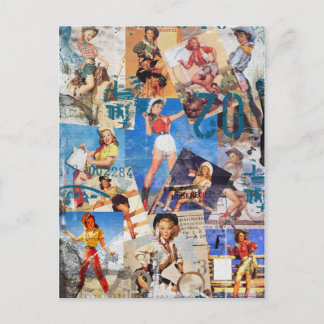 Cartão Postal Texas Eclectic: Coleção de Cowgirl nº 1