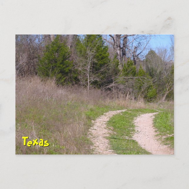 Cartão Postal Texas em Primavera (Frente)