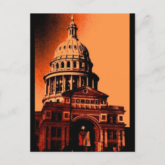 CARTÃO POSTAL TEXAS RUA CAPITOL