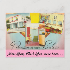 Cartão Postal Texas, Salão de Beleza Parisiense