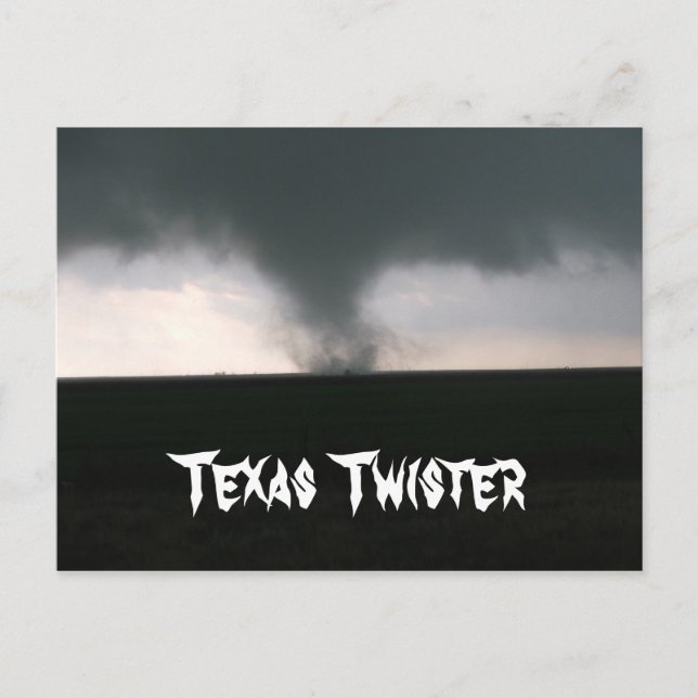 Cartão Postal Texas Twister (Frente)