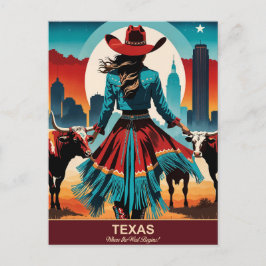 Cartão Postal Texas Viagem: Onde o Ocidente começa