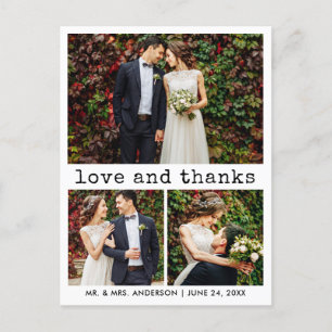 Cartão Postal Texto de Máquina de Escrever Moderno na Moda Foto 