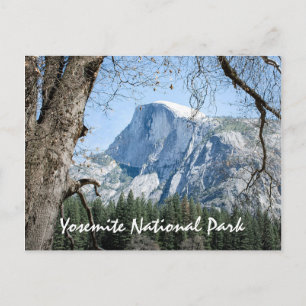 Cartão Postal Texto do Parque Nacional Yosemite, foto de Half Do