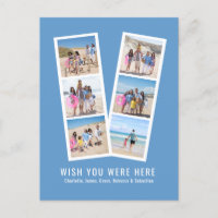 Texto e imagens personalizadas 6 na caixa de fotos