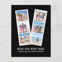Texto e imagens personalizadas 6 na caixa de fotos