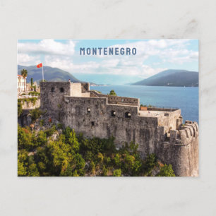 Cartão Postal Texto Personalizado Montenegro
