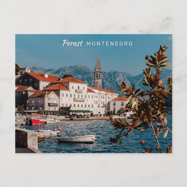 Cartão Postal Texto Personalizado Montenegro (Frente)