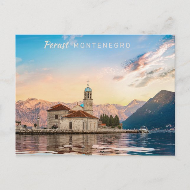 Cartão Postal Texto Personalizado Montenegro (Frente)