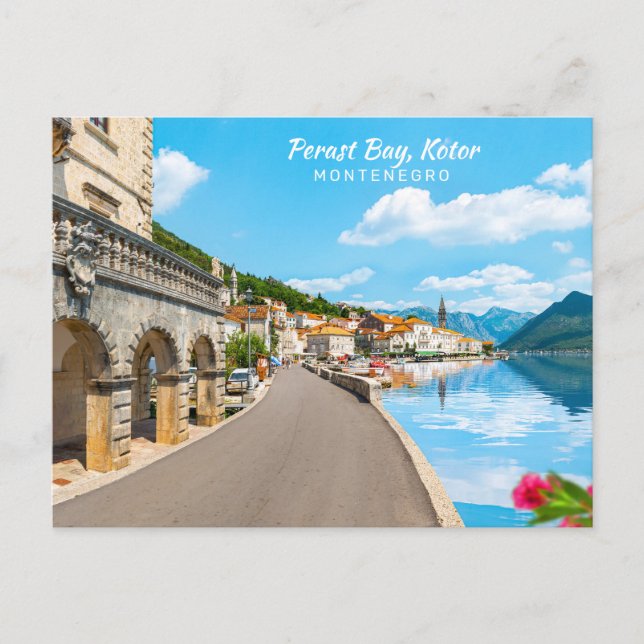 Cartão Postal Texto Personalizado Montenegro (Frente)