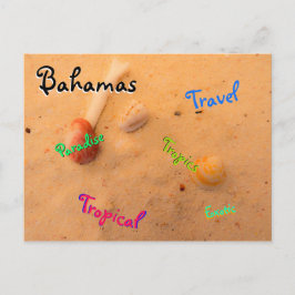 Cartão Postal Textos modelo Viagem