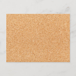 Cartão Postal Textura de cortiça